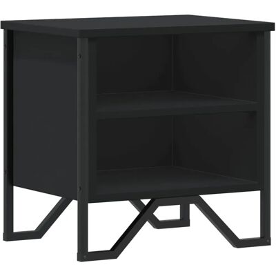 vidaXL 848494 Nachttisch - Eleganter Schwarzer Beistelltisch für Schlafzimmer vidaXL 848494 Nachttisch - Eleganter Schwarzer Beistelltisch für Schlafzimmer