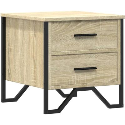 vidaXL Nachttisch Sonoma Eiche - Nachttisch, 40x41x40 cm vidaXL Nachttisch Sonoma Eiche - Nachttisch, 40x41x40 cm