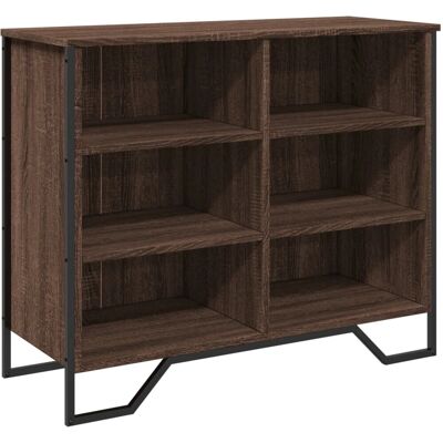 vidaXL Skab Mørk Eg 91x35.5x74.5 cm - Skab vidaXL Skab Mørk Eg 91x35.5x74.5 cm - Skab