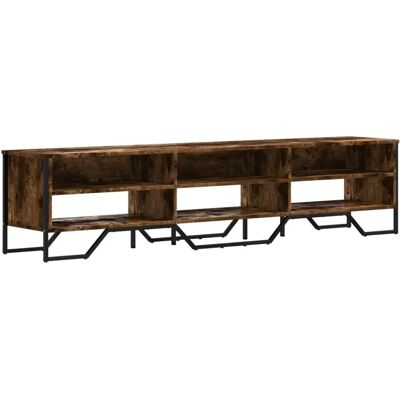 vidaXL Räuchereiche TV-Schrank 180x34x41 cm - TV Möbel vidaXL Räuchereiche TV-Schrank 180x34x41 cm - TV Möbel