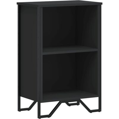 vidaXL 848604 Schwarzes Holzwerkstoff Bücherregal - Regal vidaXL 848604 Schwarzes Holzwerkstoff Bücherregal - Regal
