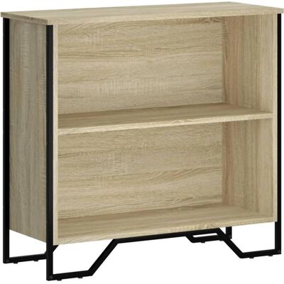 vidaXL boekenkast Sonoma Eiken 80x31x74.5 cm vidaXL boekenkast Sonoma Eiken 80x31x74.5 cm
