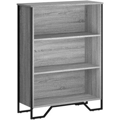 Bibliothèque vidaXL Sonoma Gris 80x31x106 cm - Bibliothèque - Publicité Bibliothèque vidaXL Sonoma Gris 80x31x106 cm - Bibliothèque - Publicité