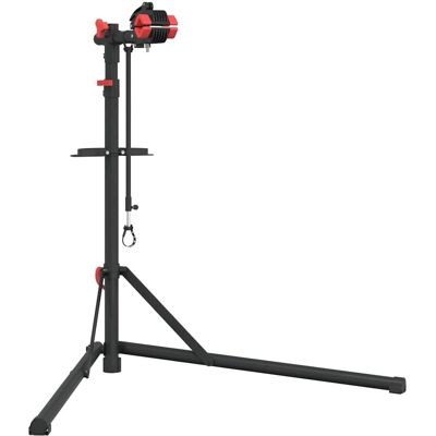 vidaXL Fahrrad-Reparaturständer Faltbar Verstellbar Rot Stahl - Fahrrad Reparaturständer vidaXL Fahrrad-Reparaturständer Faltbar Verstellbar Rot Stahl - Fahrrad Reparaturständer