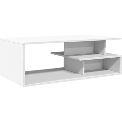 vidaXL Witte Engineered Houten Salontafel - Salontafel vidaXL Witte Engineered Houten Salontafel - Salontafel