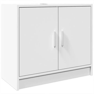 vidaXL Vaskeskab hvid - Badeværelsesopbevaringsenhed 63x29x55 cm vidaXL Vaskeskab hvid - Badeværelsesopbevaringsenhed 63x29x55 cm