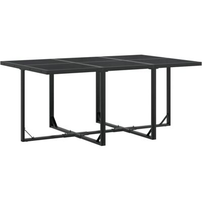vidaXL Ensemble de Salle à Manger de Jardin 13 Pièces Noir - Ensemble de Jardin - Publicité vidaXL Ensemble de Salle à Manger de Jardin 13 Pièces Noir - Ensemble de Jardin - Publicité