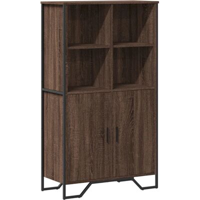 vidaXL Bahut en Chêne Marron 79,5x35,5x137,5 cm Bois ingénierie - Publicité vidaXL Bahut en Chêne Marron 79,5x35,5x137,5 cm Bois ingénierie - Publicité
