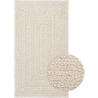vidaXL Tæppe Zizur jute-udseende indendørs og udendørs - 60x110cm vidaXL Tæppe Zizur jute-udseende indendørs og udendørs - 60x110cm