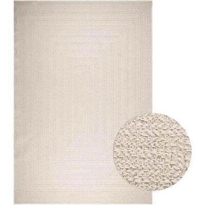 vidaXL Teppich Zizur Jute-Optik Indoor Outdoor 240x340 cm vidaXL Teppich Zizur Jute-Optik Indoor Outdoor 240x340 cm