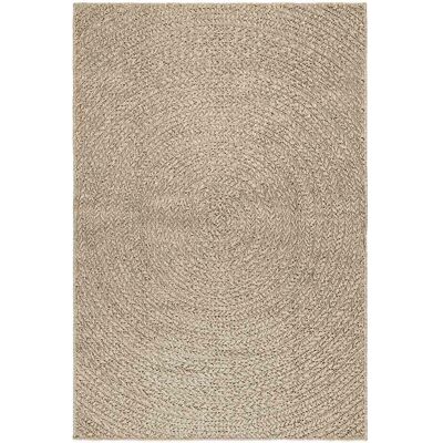 vidaXL Tapis ZIZUR Beige 120x170 cm Aspect jute Intérieur Extérieur - Tapis vidaXL Tapis ZIZUR Beige 120x170 cm Aspect jute Intérieur Extérieur - Tapis