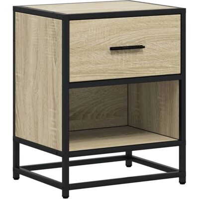 vidaXL Nachtkastje Sonoma Eik 40x31x50 cm Engineered Wood - Nighstand vidaXL Nachtkastje Sonoma Eik 40x31x50 cm Engineered Wood - Nighstand
