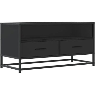 vidaXL 848814 Schwarzer TV-Schrank - TV cabinet vidaXL 848814 Schwarzer TV-Schrank - TV cabinet