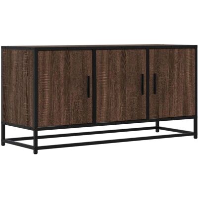 vidaXL Braune Eiche TV-Schrank - Medien TV-Unit vidaXL Braune Eiche TV-Schrank - Medien TV-Unit