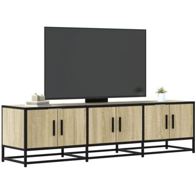 vidaXL Sonoma Eiche TV-Schrank - Stauraum, Industriell Stil, Langlebig vidaXL Sonoma Eiche TV-Schrank - Stauraum, Industriell Stil, Langlebig