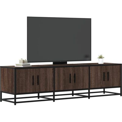 vidaXL Braune Eiche 150x35x41 cm TV-Schrank - TV Schrank vidaXL Braune Eiche 150x35x41 cm TV-Schrank - TV Schrank
