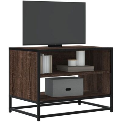 vidaXL Braune Eiche TV-Schrank - 61x40x46 cm - Medien TV Möbel vidaXL Braune Eiche TV-Schrank - 61x40x46 cm - Medien TV Möbel