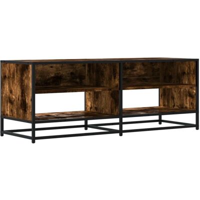 vidaXL Räuchereiche TV-Schrank - 120,5x40x46 cm - Medienmöbel vidaXL Räuchereiche TV-Schrank - 120,5x40x46 cm - Medienmöbel