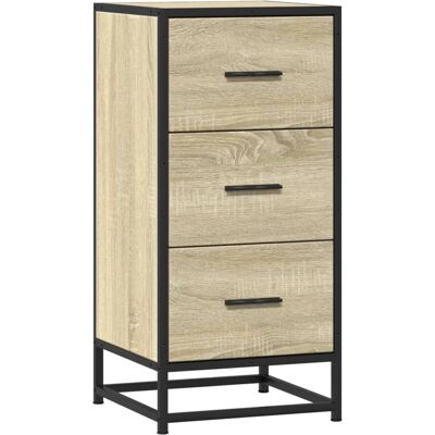 vidaXL Sideboard Sonoma Eiche 35,5x35x76 cm - Wohnzimmermöbel vidaXL Sideboard Sonoma Eiche 35,5x35x76 cm - Wohnzimmermöbel