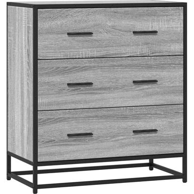 VidaXL 848972 Buffet en métal et bois Sonoma - Buffet VidaXL 848972 Buffet en métal et bois Sonoma - Buffet
