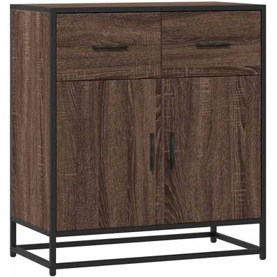vidaXL 848983 Ruskea tammi sivupöytä - Sideboard vidaXL 848983 Ruskea tammi sivupöytä - Sideboard