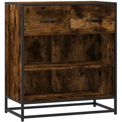 vidaXL 848986 Moderner Räuchereiche-Sideboard - Sideboard vidaXL 848986 Moderner Räuchereiche-Sideboard - Sideboard