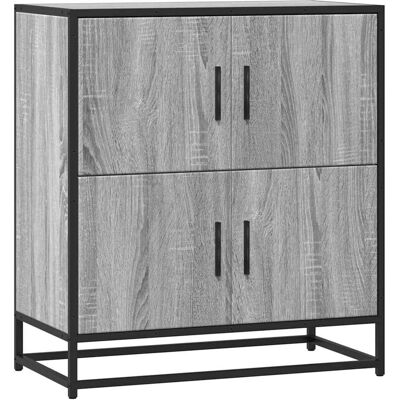 vidaXL Graues Sonoma 68x35x76cm Sideboard - Sideboard vidaXL Graues Sonoma 68x35x76cm Sideboard - Sideboard
