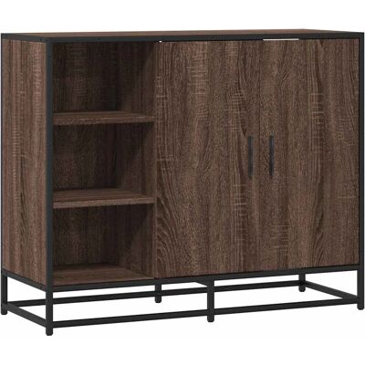 vidaXL 849023 Buffet Chêne Marron - Meuble de Rangement Salon - Publicité vidaXL 849023 Buffet Chêne Marron - Meuble de Rangement Salon - Publicité