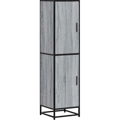 vidaXL 849057 Grau Sonoma Highboard - Highboard vidaXL 849057 Grau Sonoma Highboard - Highboard
