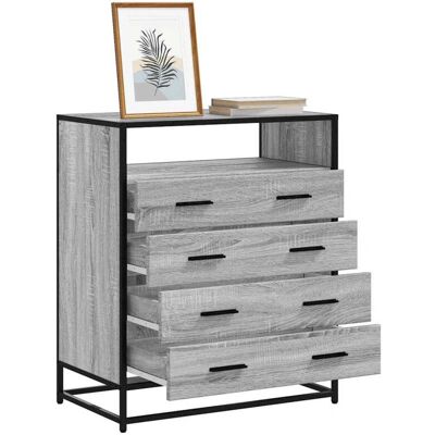 vidaXL Skuffeskab Sonoma Eg 70x41x70 cm - Skuffeskab vidaXL Skuffeskab Sonoma Eg 70x41x70 cm - Skuffeskab