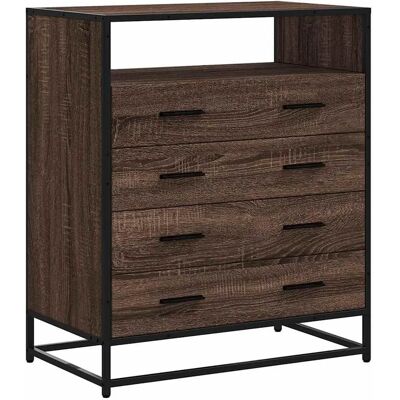 vidaXL Laatikkokaappi tammi - 70x41x70 cm - Muuokeri vidaXL Laatikkokaappi tammi - 70x41x70 cm - Muuokeri