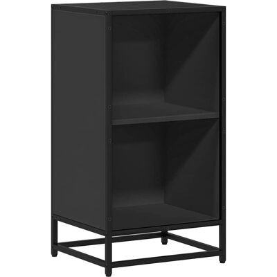 vidaXL 849094 Schwarzes Wohnzimmer-Bücherregal - Living Room Bookcase vidaXL 849094 Schwarzes Wohnzimmer-Bücherregal - Living Room Bookcase