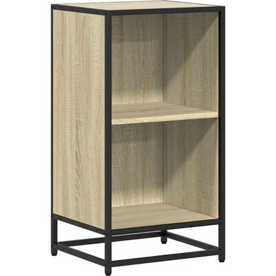 Étagère en bois contreplaqué couleur chêne 40x35x76 cm - vidaXL - Bookcase - Publicité Étagère en bois contreplaqué couleur chêne 40x35x76 cm - vidaXL - Bookcase - Publicité