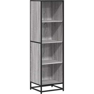 vidaXL 849127 Graues Sonoma Bücherregal - Bücherregal vidaXL 849127 Graues Sonoma Bücherregal - Bücherregal