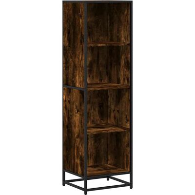 vidaXL Étagère en chêne fumé 40x35x170,5 cm - Étagère - Publicité vidaXL Étagère en chêne fumé 40x35x170,5 cm - Étagère - Publicité