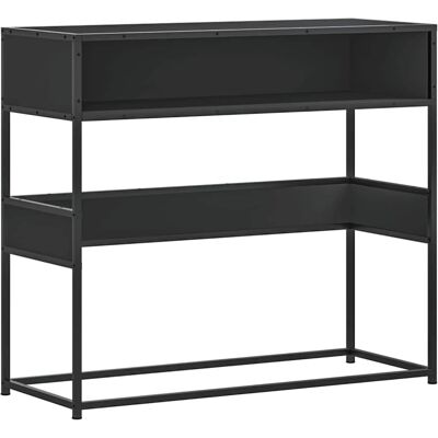 vidaXL 849169 Schwarzer Konsolentisch - Kaffee/Seiten/Endtisch vidaXL 849169 Schwarzer Konsolentisch - Kaffee/Seiten/Endtisch
