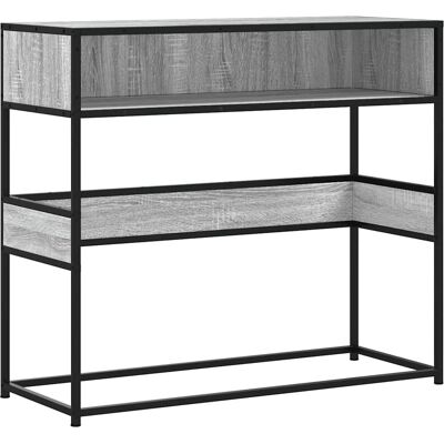 vidaXL Rovere Sonoma 90x35x80 cm Konsole - Stauraum & Industriell Stil vidaXL Rovere Sonoma 90x35x80 cm Konsole - Stauraum & Industriell Stil