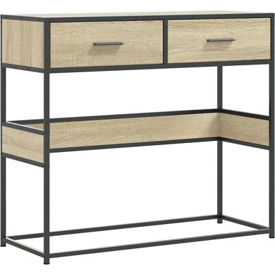 vidaXL 849175 Schwarzer Konsolentisch - Beistelltisch vidaXL 849175 Schwarzer Konsolentisch - Beistelltisch