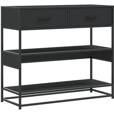 vidaXL 849179 Schwarzer Kaffee- oder Beistelltisch - Wohnzimmer vidaXL 849179 Schwarzer Kaffee- oder Beistelltisch - Wohnzimmer