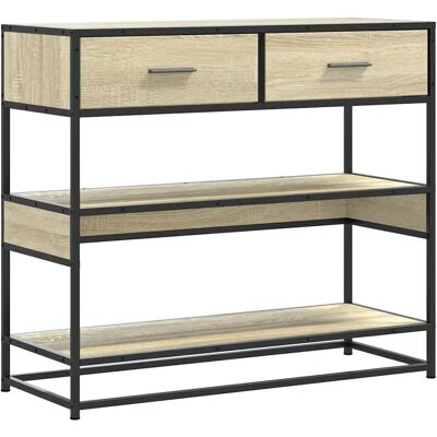 vidaXL 849180 Sonoma Eiche Couchtisch - Beistelltisch vidaXL 849180 Sonoma Eiche Couchtisch - Beistelltisch