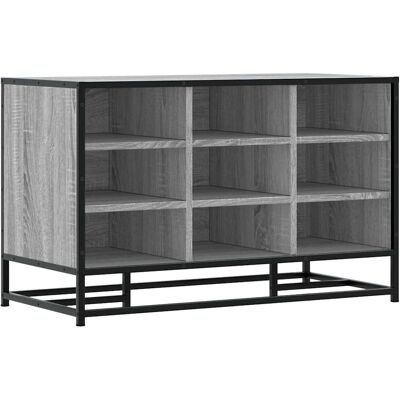 vidaXL Indoor Bench Grey Sonoma 84x40x53.5cm - Sitzbank vidaXL Indoor Bench Grey Sonoma 84x40x53.5cm - Sitzbank