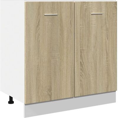 vidaXL Unterbau Schrank Sonoma Eiche - Unterschrank vidaXL Unterbau Schrank Sonoma Eiche - Unterschrank