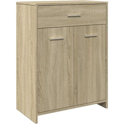 vidaXL Badeværelsesmøbel-Set - Sonoma Eg - Holdbart spånplade vidaXL Badeværelsesmøbel-Set - Sonoma Eg - Holdbart spånplade