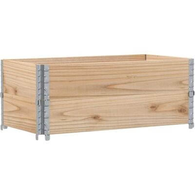 vidaXL Tuinplantbak 100x50 cm Massief dennenhout - Tuinplantbak vidaXL Tuinplantbak 100x50 cm Massief dennenhout - Tuinplantbak