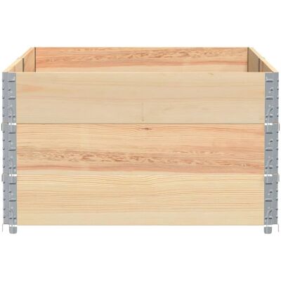 vidaXL Gartensäule 150x100 cm Massivholz Kiefer - Gartenplanter vidaXL Gartensäule 150x100 cm Massivholz Kiefer - Gartenplanter
