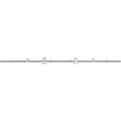 vidaXL Skydedør Hardware Sæt 200 cm Rustfrit Stål vidaXL Skydedør Hardware Sæt 200 cm Rustfrit Stål