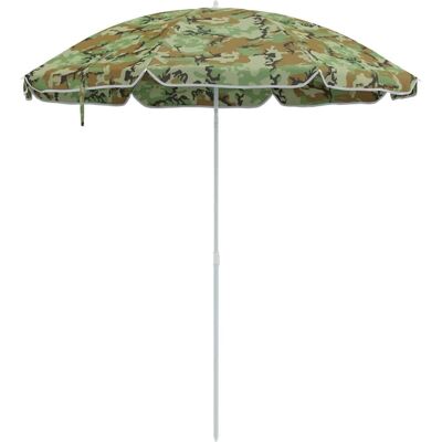 Vidaxl 300 cm Camouflage Strandsonnenschirm - Strandsonnenschirm Vidaxl 300 cm Camouflage Strandsonnenschirm - Strandsonnenschirm