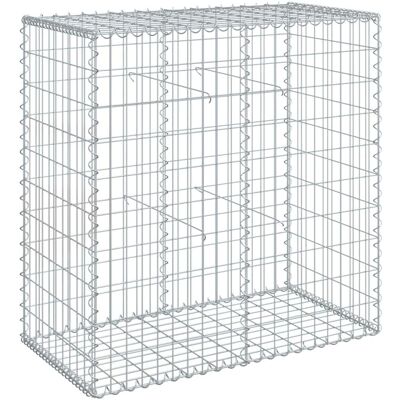 vidaXL Gegalvaniseerd ijzeren Gabionmand 100x50x100 cm - Verhoogd bed vidaXL Gegalvaniseerd ijzeren Gabionmand 100x50x100 cm - Verhoogd bed