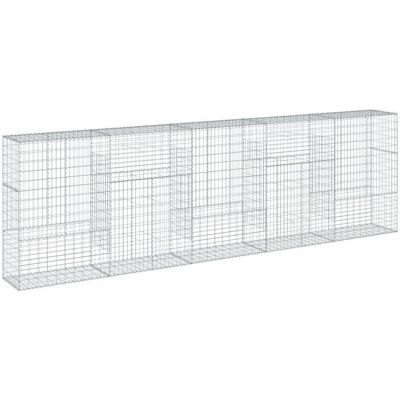vidaXL Gegalvaniseerd ijzeren gabionmand 500x50x150cm - Type gabion vidaXL Gegalvaniseerd ijzeren gabionmand 500x50x150cm - Type gabion