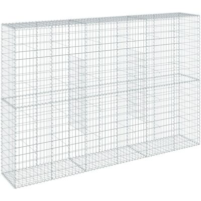 vidaXL Gegalvaniseerd ijzeren gabionenmand 300x50x200 cm - Verhoogd bed vidaXL Gegalvaniseerd ijzeren gabionenmand 300x50x200 cm - Verhoogd bed